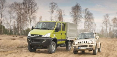 Suzuki Jimny kontra Iveco Daily 4x4