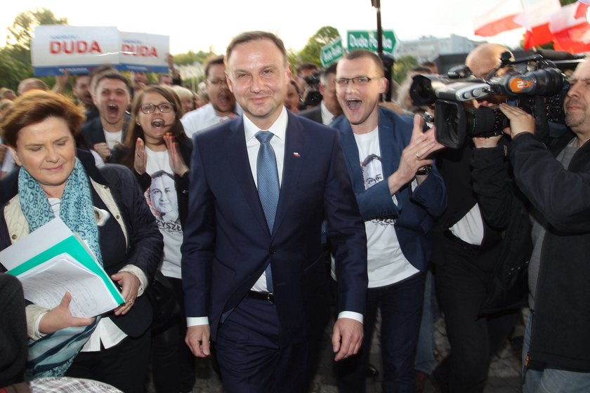 Andrzej Duda podczas kampanii prezydenckiej