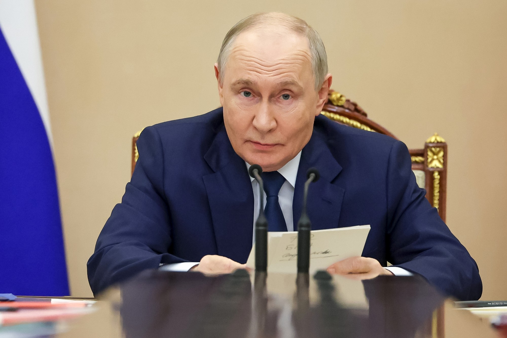 Ruský prezident Vladimir Putin.