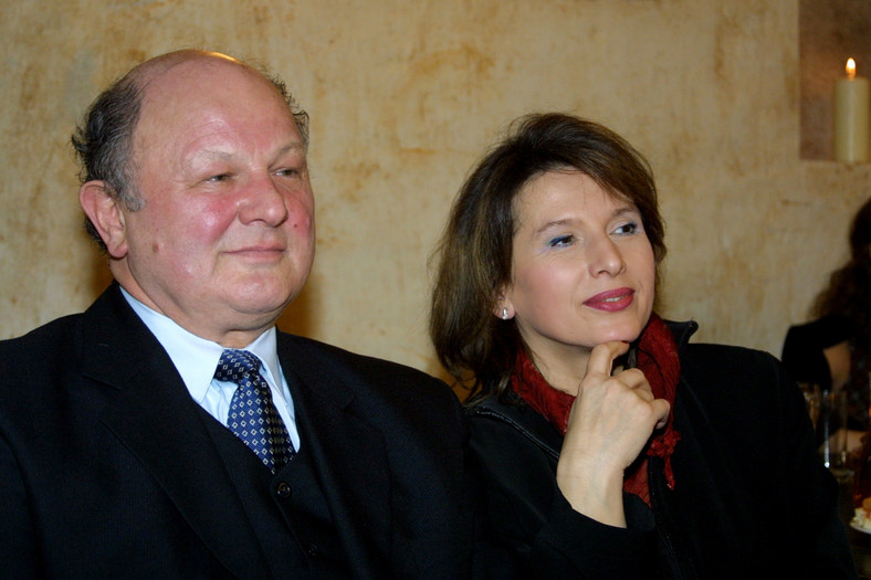 Marzena Trybała z drugim mężem, Janem Greberem