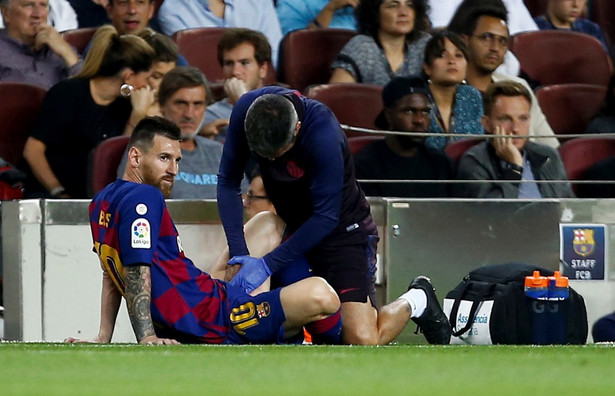 Liga hiszpańska: Występ Messiego w meczu z Getafe jest "wykluczony", a w spotkaniu z Interem "wątpliwy"