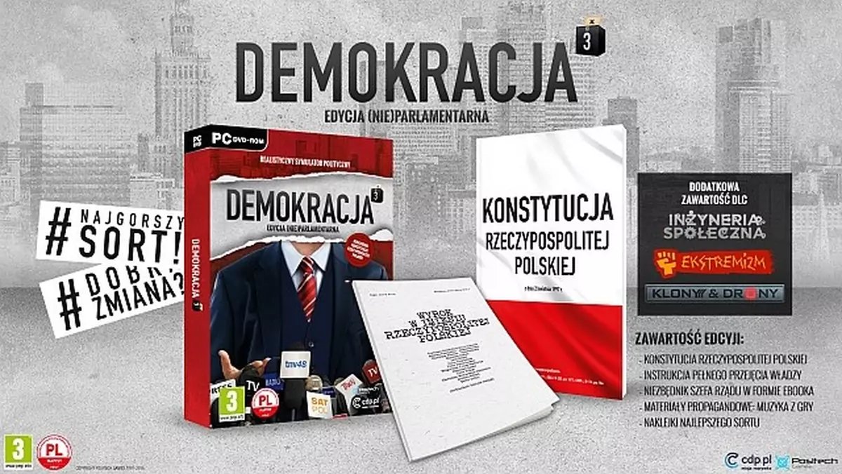 Polskie wydanie Demokracji 3 wbija niezłą szpilę w polski rząd