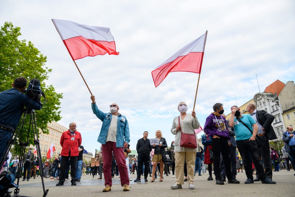 Manifestacja w Poznaniu