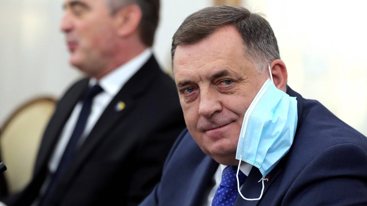 Milorad Dodik, przywódca Republiki Serbskiej, wchodzącej w skład Bośni i Hercegowiny