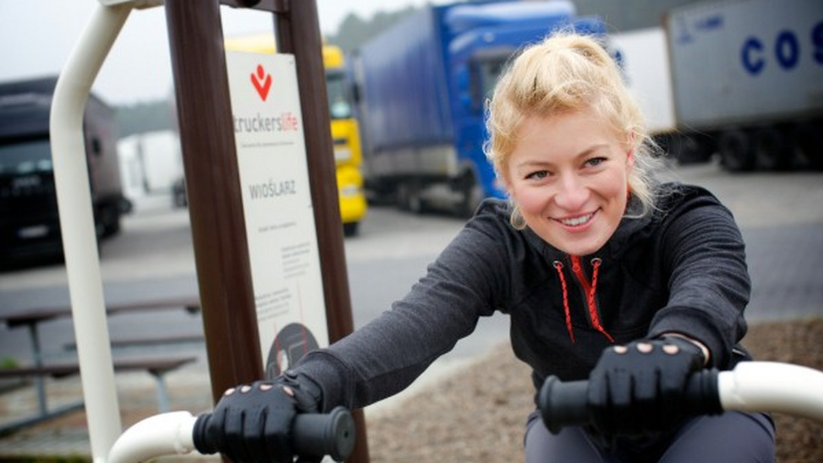 Jest to pierwsza zewnętrzna siłownia przeznaczona dla kierowców samochodów ciężarowych. Fundacja Trans.org z Wysokiej pod Wrocławiem chce je stawiać w całej Europie.