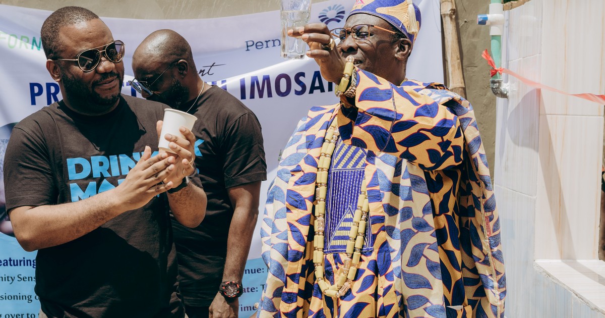 Pernod Ricard Nigeria provides sustainable water for community as part of its global initiatives - Vimarsana News