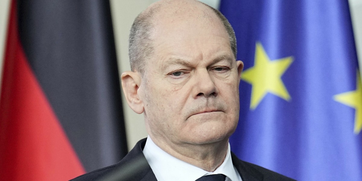 Kanclerz Niemiec Olaf Scholz