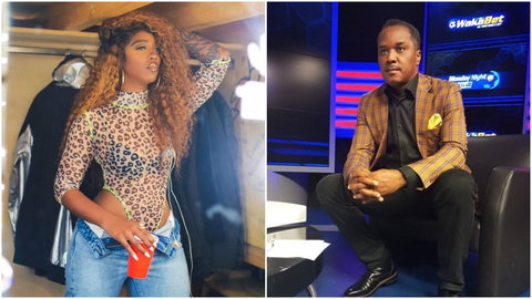 Twitter goes wild after Charles Anazodo blast Tiwa Savage for not greeting him.