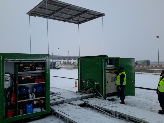 Mobilna stacja diagnostyczna Wojewódzkiego Inspektoratu Transportu Drogowego we Wrocławiu