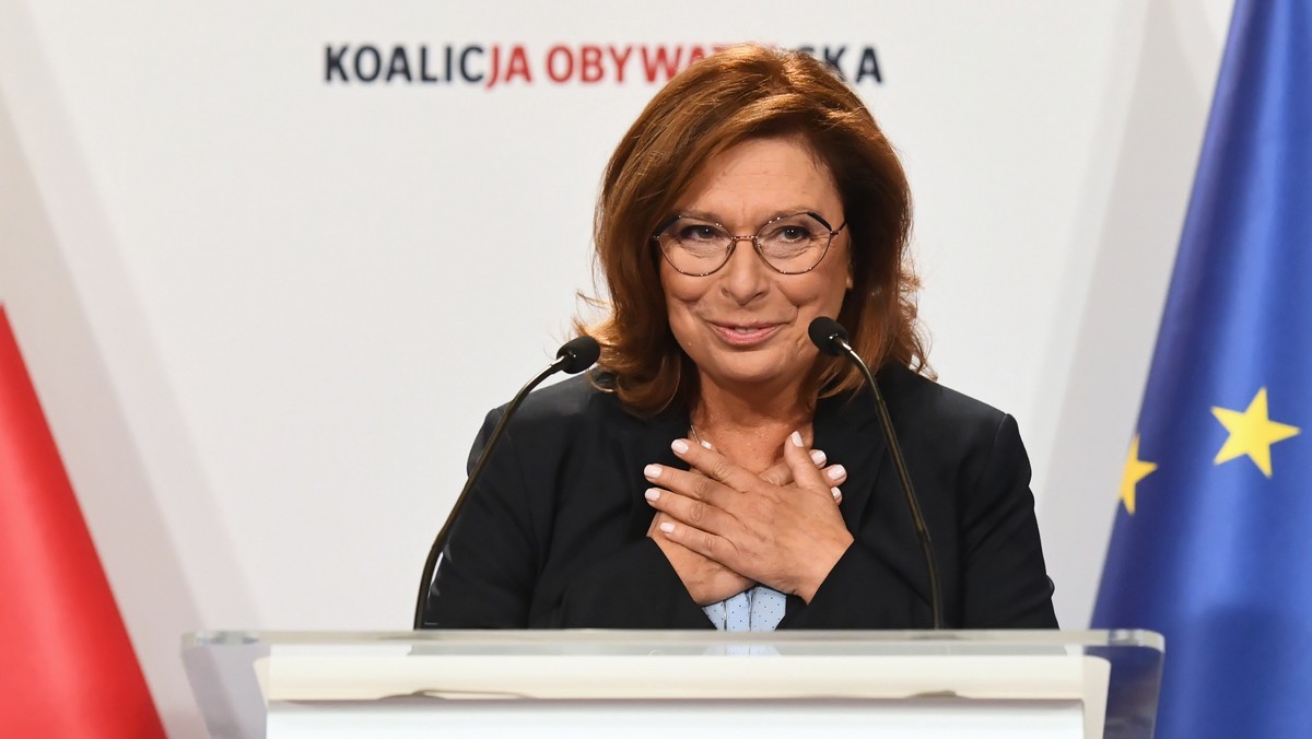 Małgorzata Kidawa-Błońska kandydatką na premiera z listy KO