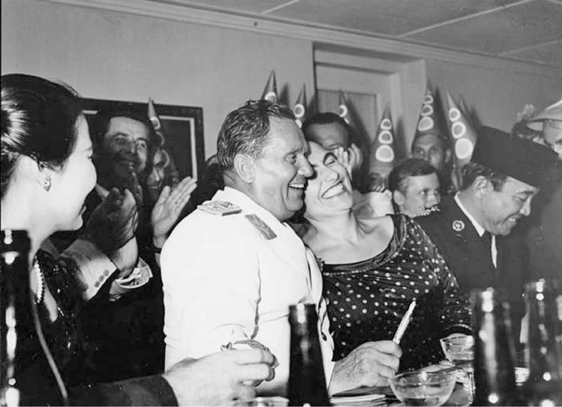 Tampaksiring (Indonezija), na dočeku Nove godine 31. decembar 1958.