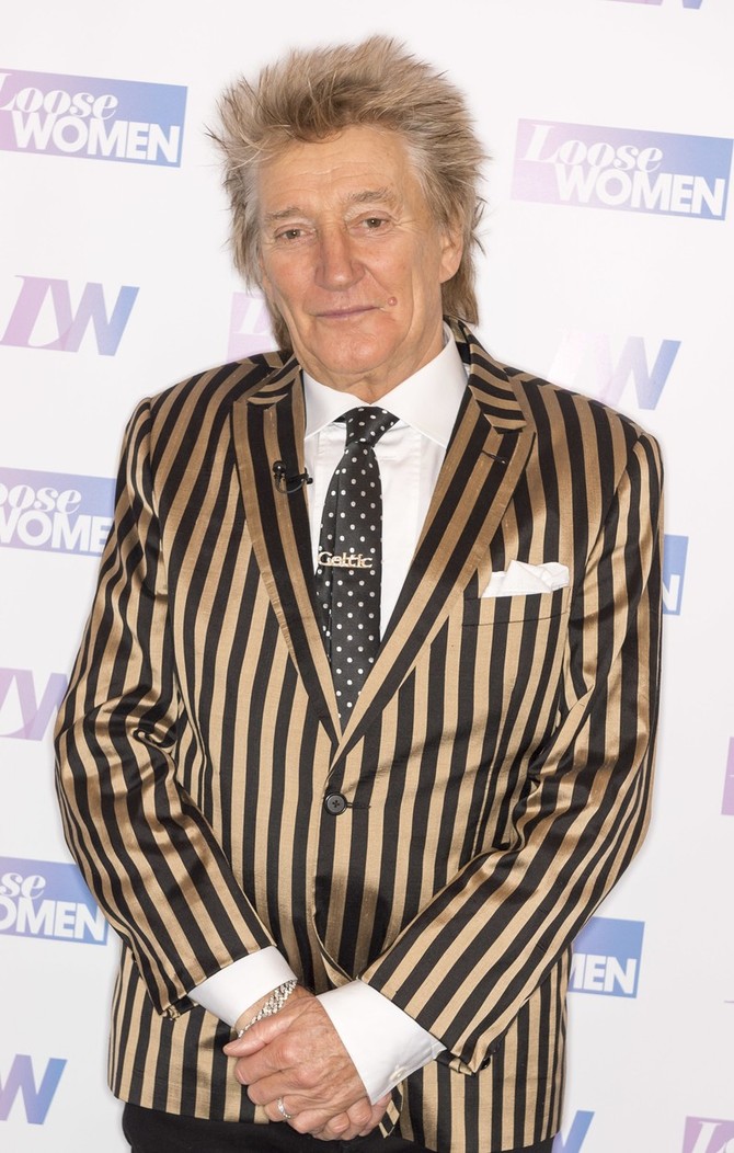 Slavni pevač Rod Stjuart foto:  Ken McKay/ITV/Shutterstock Editorial 