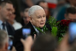 Jarosław Kaczyński w Leżajsku