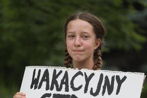 Wakacyjny strajk klimatyczny w Warszawie