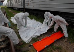 Ukraina 'gotowa zwrócić ciała rosyjskich żołnierzy agresorowi'