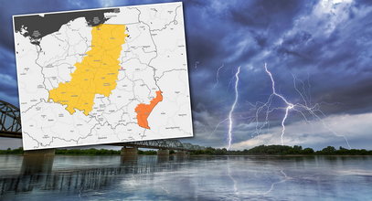 Falujący front nad Polską może spowodować burzowy armagedon. Nowe alerty IMGW