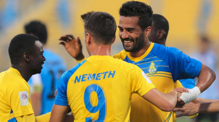 Németh Krisztián ott folytatta, ahol Amerikában abbahagyta, Katarban is ontja a gólokat