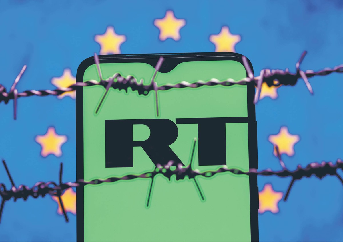 Unia Europejska zablokowała telewizję RT jako narzędzie rosyjskiej propagandy wojennej