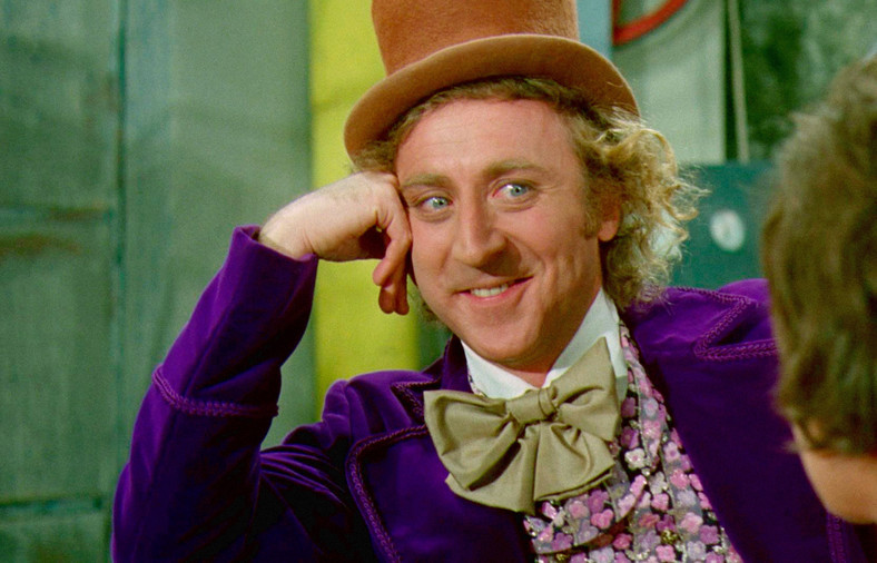 Gene Wilder w filmie "Willy Wonka i fabryka czekolady"