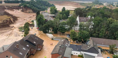 Wstrząsające FILMY z powodzi w Niemczech! Widać na nich siłę żywiołu