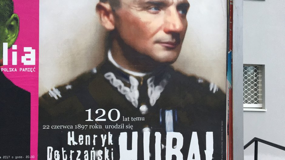  Plakat z okazji 120. rocznicy urodzin majora Henryka Dobrzanskiego herbu Leliwa, ps. "Hubal"