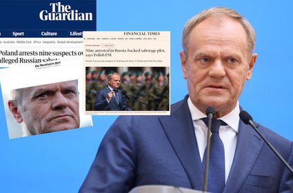 Rosyjski spisek sabotażowy w Polsce. Światowe echa wypowiedzi Donalda Tuska