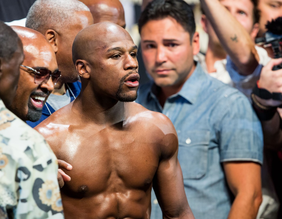 Floyd Mayweather obronił pas federacji WBC