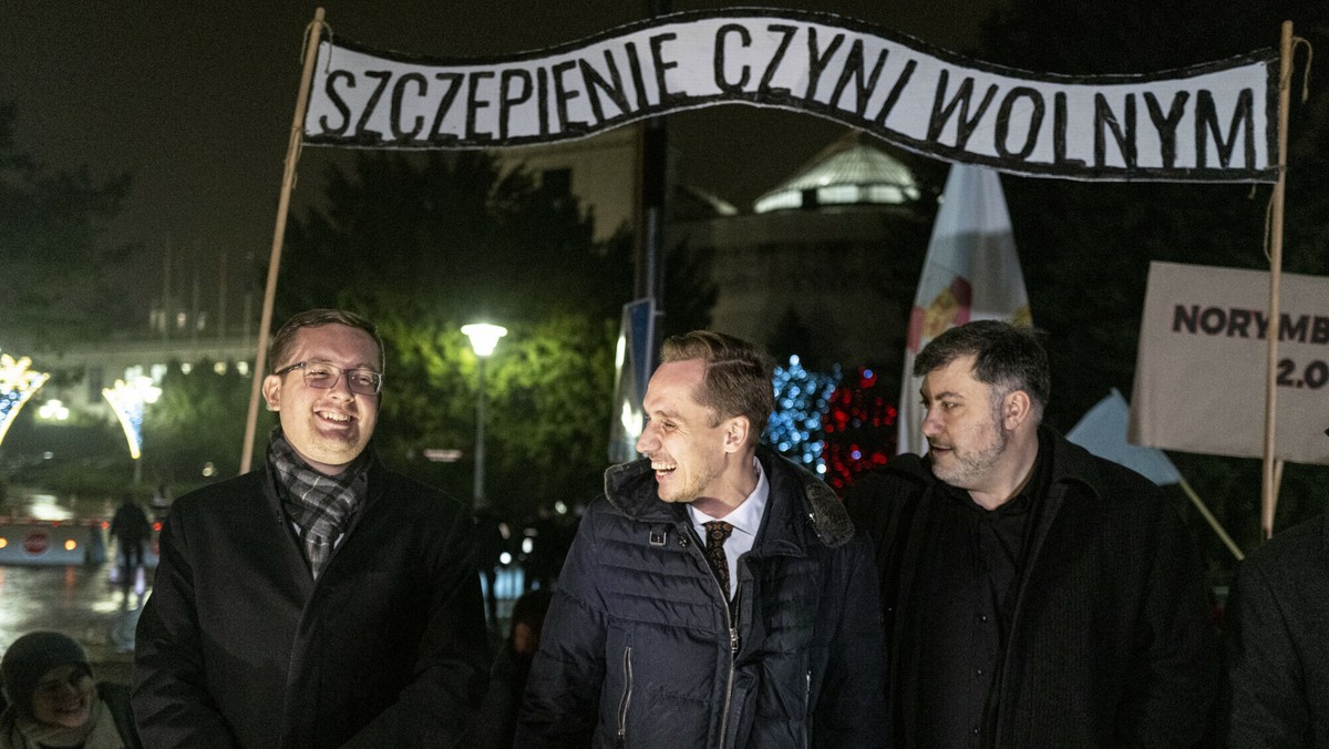 Konrad Berkowicz. Zaskakujący wpis posła Konfederacji na temat szczepienia