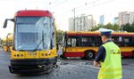 Zderzenie autobusu z tramwajem w Warszawie w tym samym miejscu