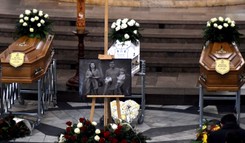 Rodzina i przyjaciele oddali hołd tragicznie zmarłemu małżeństwu Kmiecików