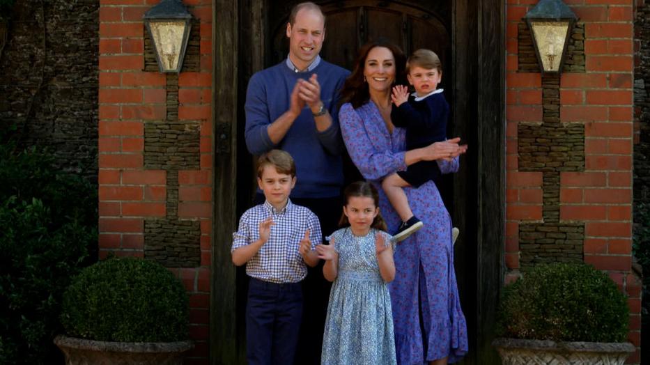 Vilmos herceg családja / Fotó: Getty Images