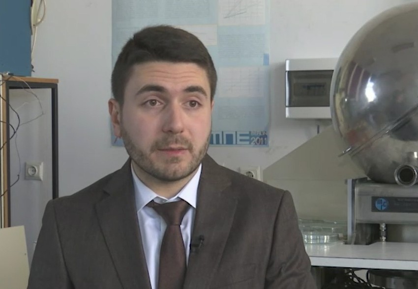 Stefan Ilić sa Instituta za hemiju, tehnologiju i metalurgiju