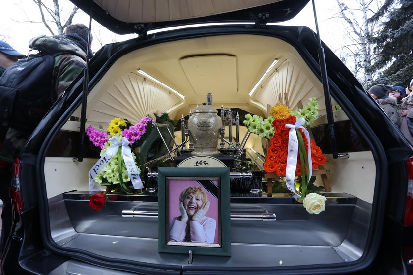 Pogrzeb Krystyny Sienkiewicz