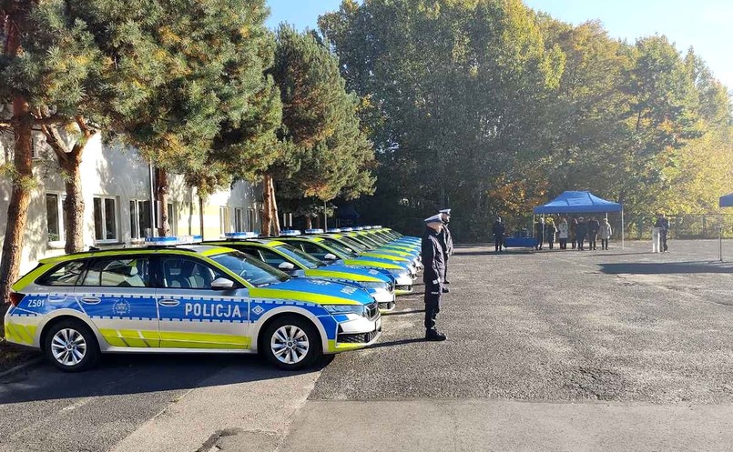Skoda Octavia w policji