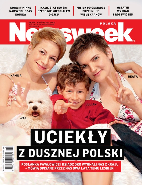 Okładka najnowszego "Newsweeka".