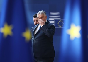 Viktor Orban na samitu Evropskog saveta u Briselu 19. marta