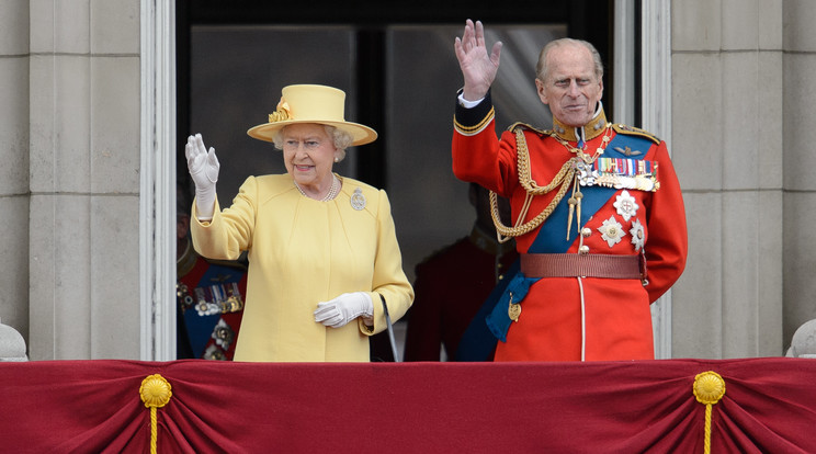 Fülöp herceg és II. Erzsébet / Fotó: AFP