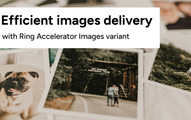 Efficient images delivery