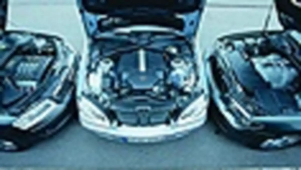 Audi A8 4.2 quattro, BMW 745i, Mercedes S 500 4-Matic - Luksusowe bolidy