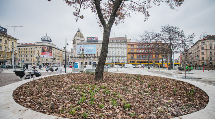 December 10-én megnyitják a Blaha Lujza teret / Fotó: BKK Facebook