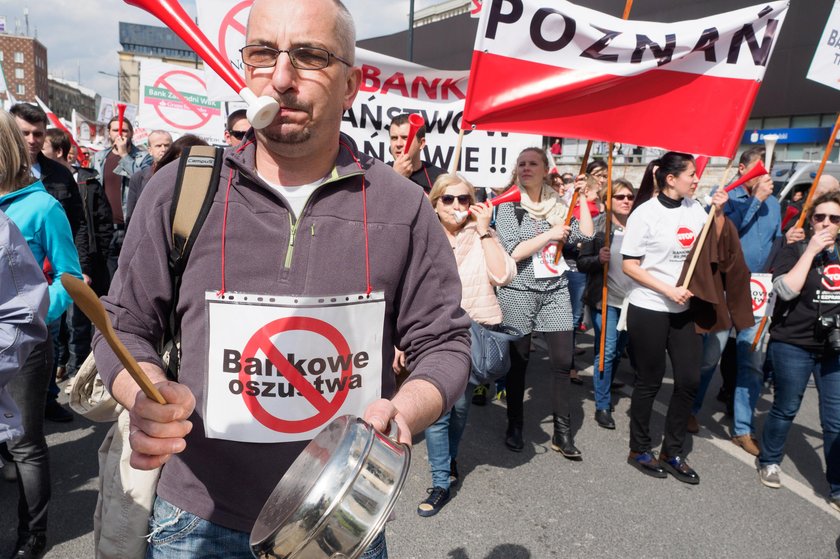 Protest "Stop bankowemu bezprawiu"