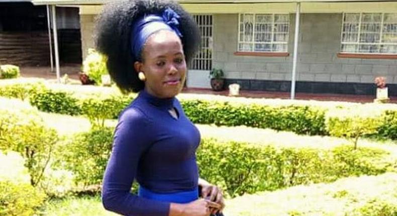 Christine Maonga who was shot dead by her husband on March 14, 2019