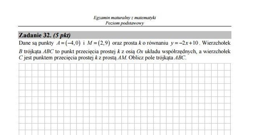 Matura 2017 matematyka. Arkusze, pytania, odpowiedzi