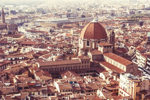 Florencja: widok na Duomo