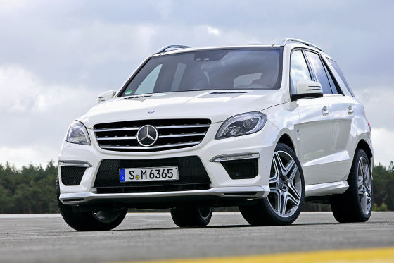 Mercedes ML 63 AMG: SUV na ostro