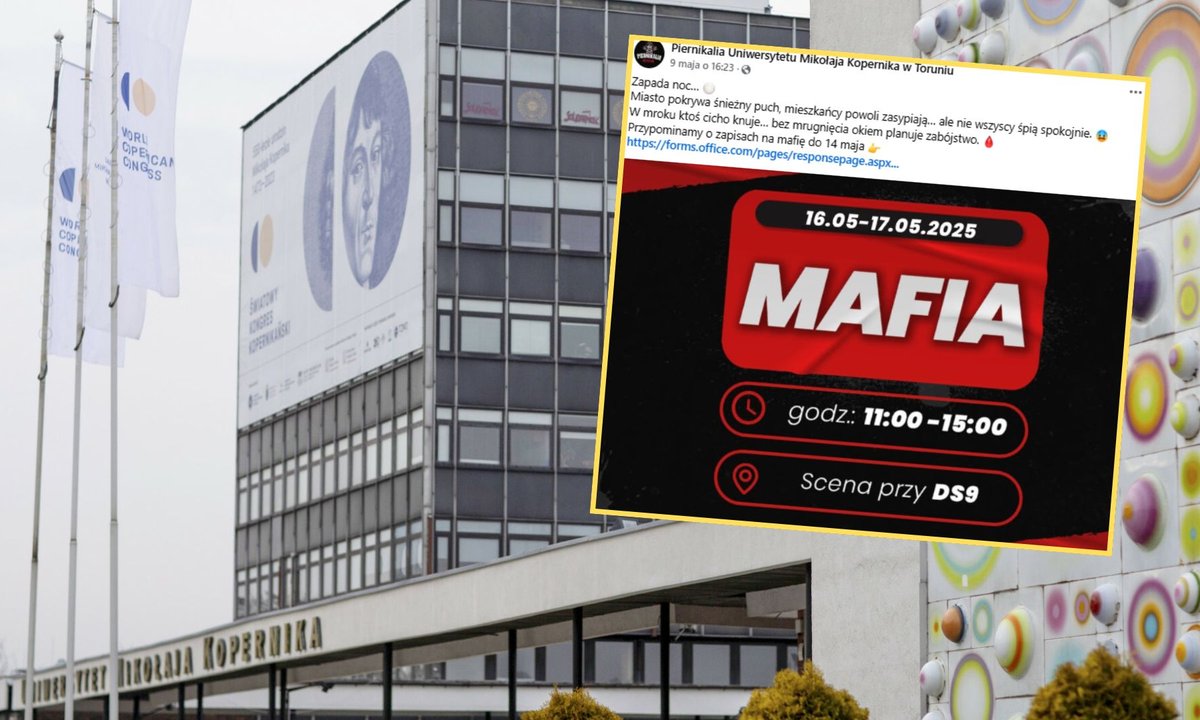 Kontrowersyjny opis gry na juwenaliach. "Ktoś knuje i z zimną krwią planuje zabójstwo"