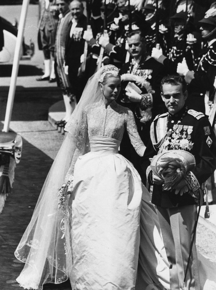 Grace Kelly i książę Monaco Rainier