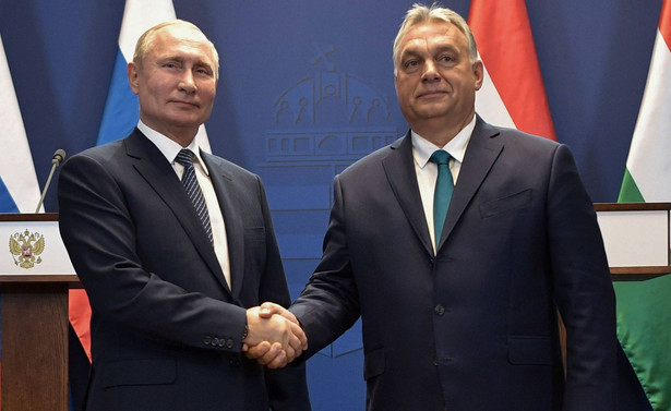 Władimir Putin i Viktor Orban
