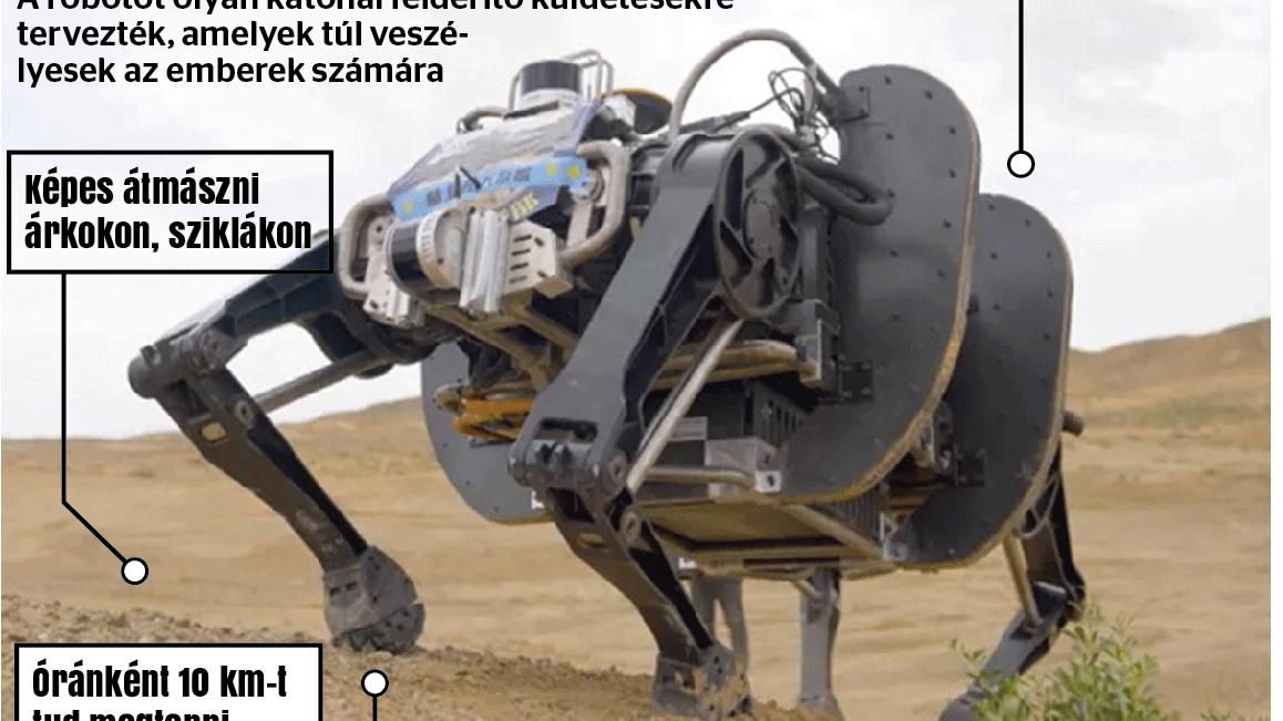 Robotszörnyet fejlesztett Kína - Blikk