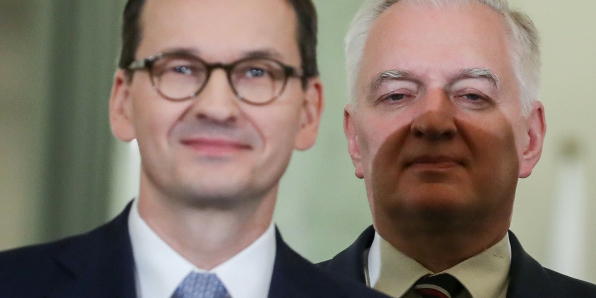 Jarosław Gowin i Mateusz Morawiecki już ze sobą nie rozmawiają - donoszą media.